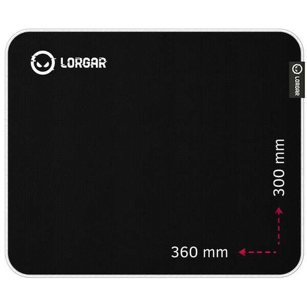 LORGAR Legacer 753 Mousepad 360x300x3mm Podloga