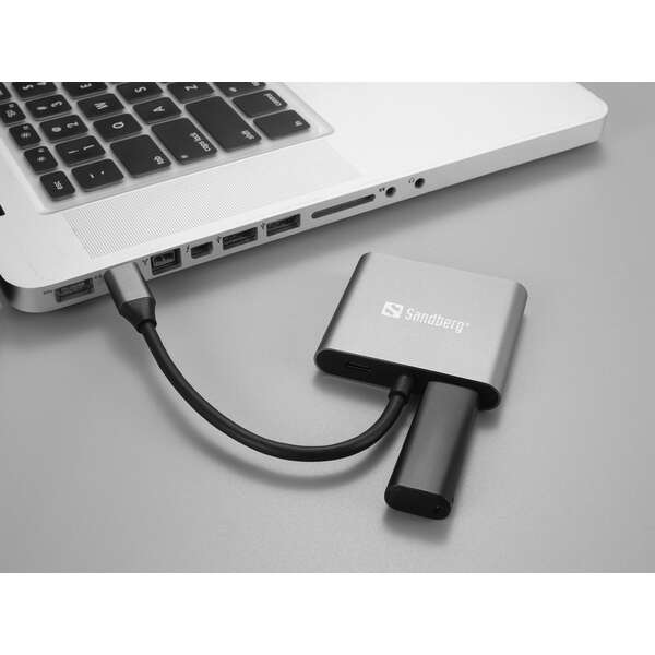 Sandberg Docking station USB-C Dock 2xHDMI+USB+PD (136-44)