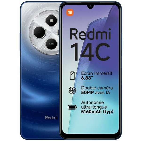 XIAOMI Redmi 14C 8GB/256GB Starry Blue MZB0HWYEU