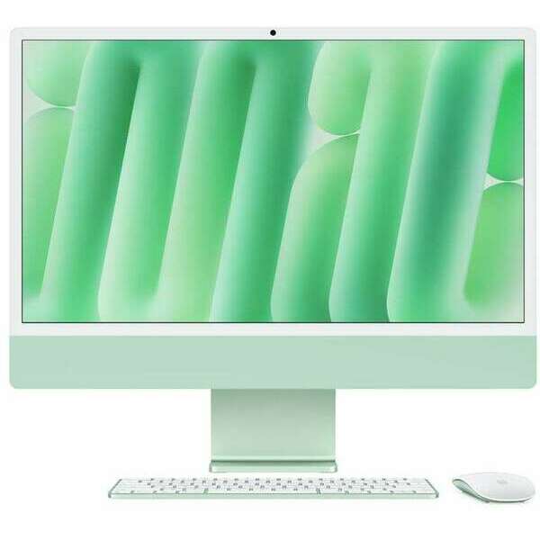 APPLE IMAC 24: GREEN/M4 10C CPU/10C GPU/16GB/256GB-ZEE mwuy3ze/a 