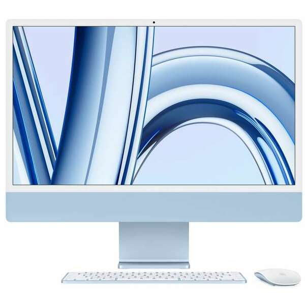 APPLE IMAC 24: BLUE/M3 8C CPU/10C GPU/8GB/256GB-CRO mqrq3cr/a  