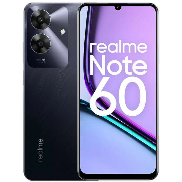 REALME Note 60 4GB/128GB Marble Black RMX3933