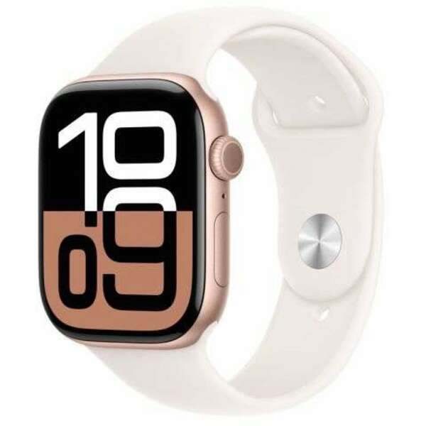 APPLE Watch 46mm Sport Band Light Blush Sport Band - M/L mxm93zm/a