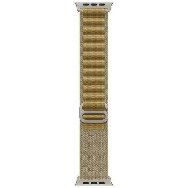 APPLE Watch 49mm Loop Tan Alpine Loop - Small - Natural Titanium Finish mxn13zm/a