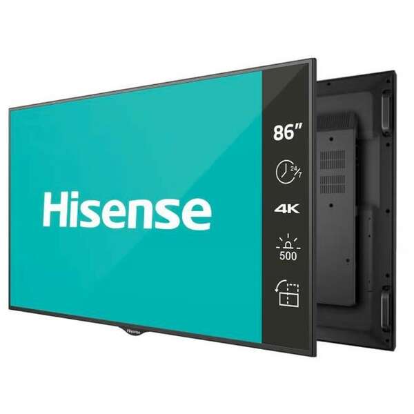 HISENSE 86 inca 86BM66AE 4K UHD 500 nita Digital Signage Display