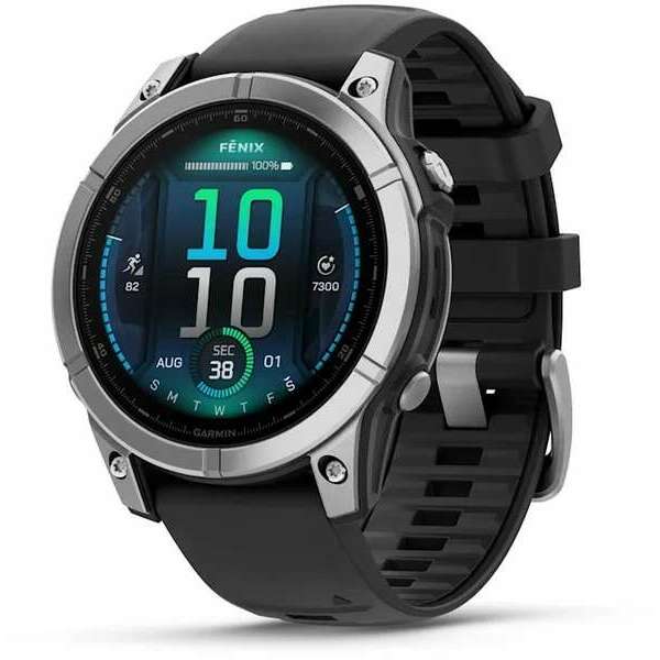 GARMIN Fenix E Stainless Steel Graphite