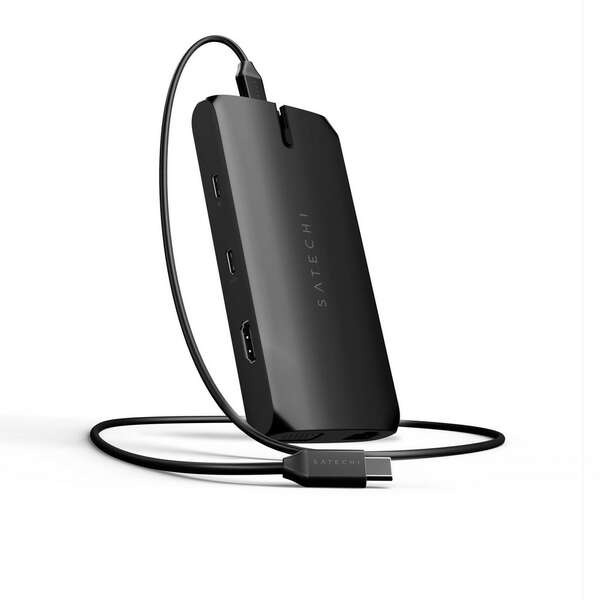 SATECHI USB-C On-the-go Multiport adapter Black ST-UCMBAK