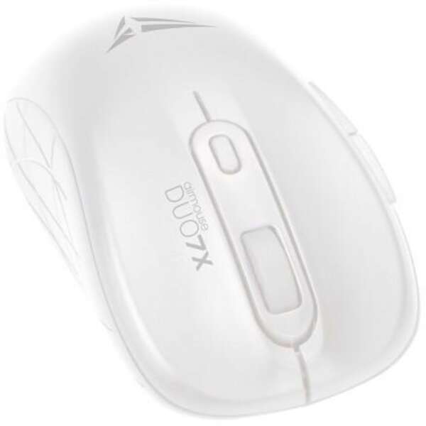 ALCATROZ Airmouse DUO 7X Wireless & Bluetooth White Bezicni mis