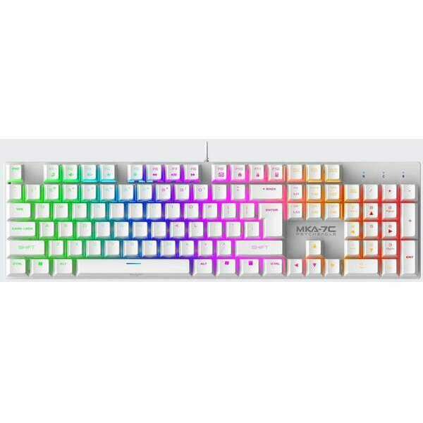 ARMAGGEDDON MKA-7C White Linear Gejming Tastatura