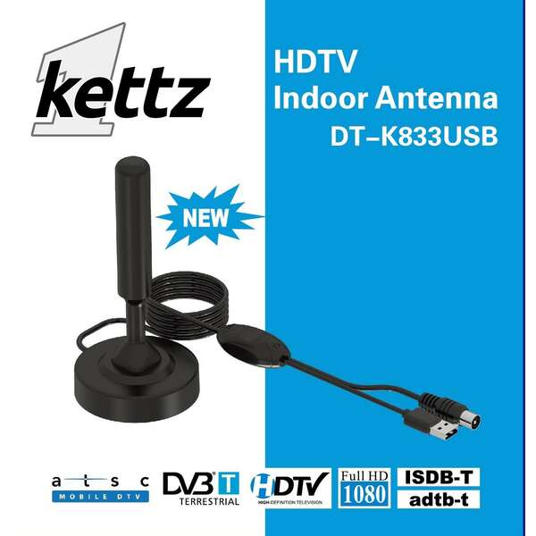 Kettz DT-K833USB Sobna i spoljna TV antena