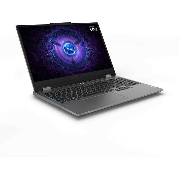 LENOVO LOQ 15IRX9 (Luna Grey) Intel Core i7-13650HX, 24GB, 1TB, 15.6inch FHD IPS AG, RTX4050/6GB, AI Chip, Backlite, DOS (83DV00SMYA)