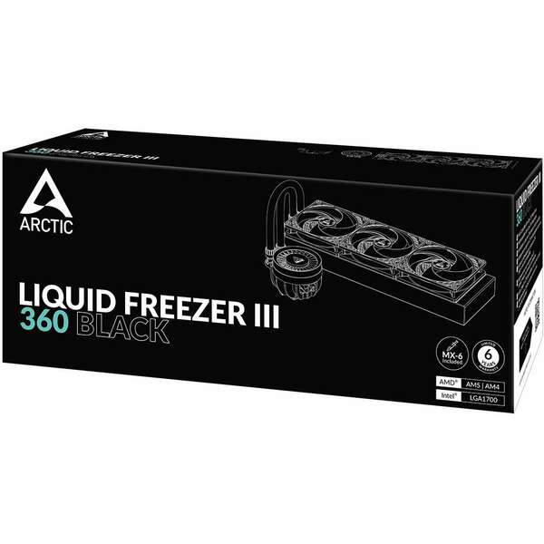 ARCTIC Liquid Freezer III 360 black