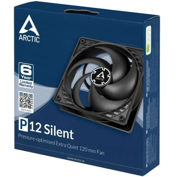 ARCTIC P12 Silent Black