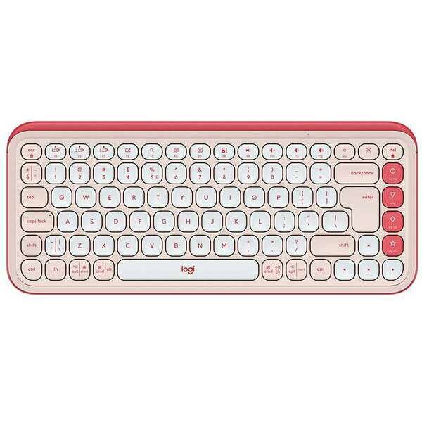 LOGITECH POP ICON KEYS - ROZE US BT 920-013073 Bezicna Tastatura