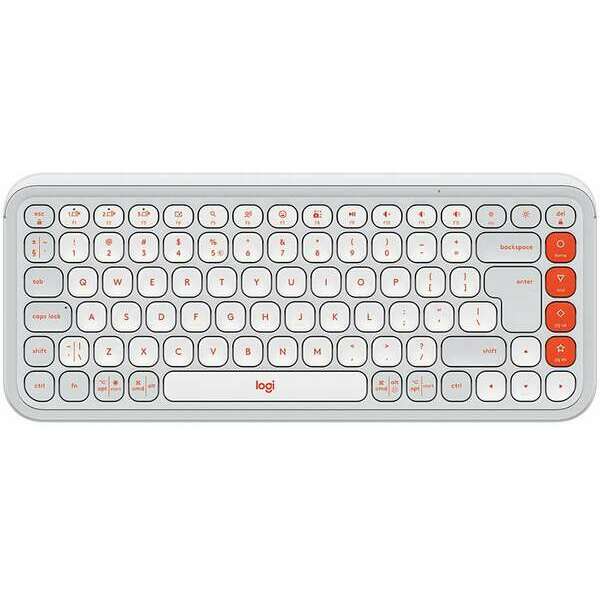 LOGITECH POP ICON KEYS - BELA - US BT 920-013072 Bezicna Tastatura