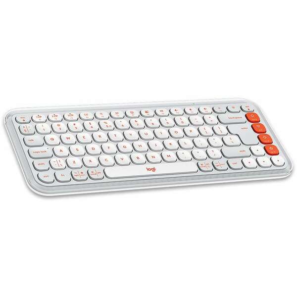 LOGITECH POP ICON KEYS - BELA - US BT 920-013072 Bezicna Tastatura