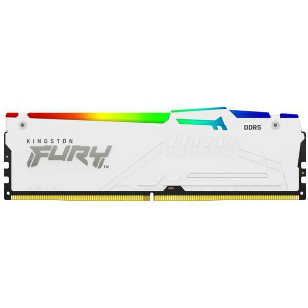 KINGSTON DIMM DDR5 32GB (2x16GB kit) 6000MT/s KF560C30BWEAK2-32 FURY Beast RGB White EXPO