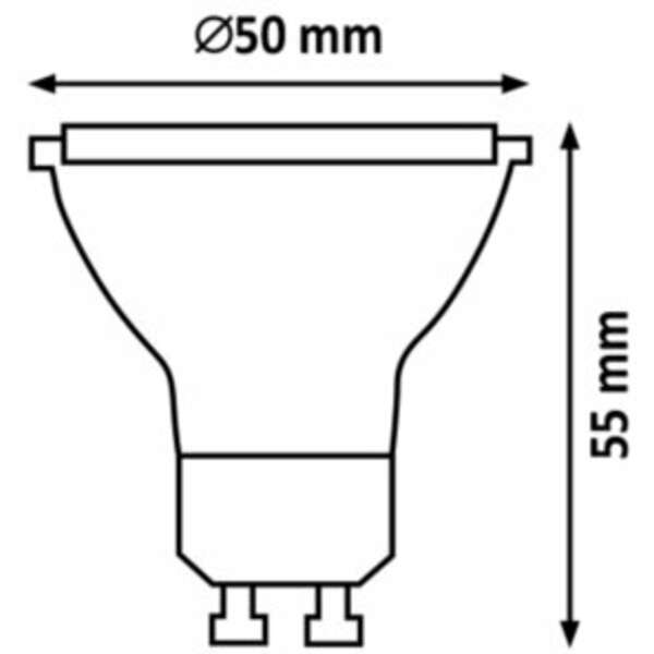 RABALUX Sijalica SMD-LED GU10 4W 345lm 3000K