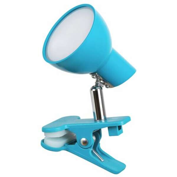 RABALUX Noah, clip lamp, blue,  LED 5W