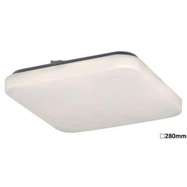 RABALUX Rob plafonjera  LED 20W 4000K, bela cetvrtasta 28x28cm