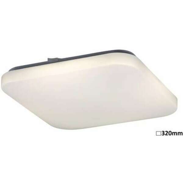 RABALUX Rob plafonjera  LED 32W 4000K bela cetvrtasta 32x32cm