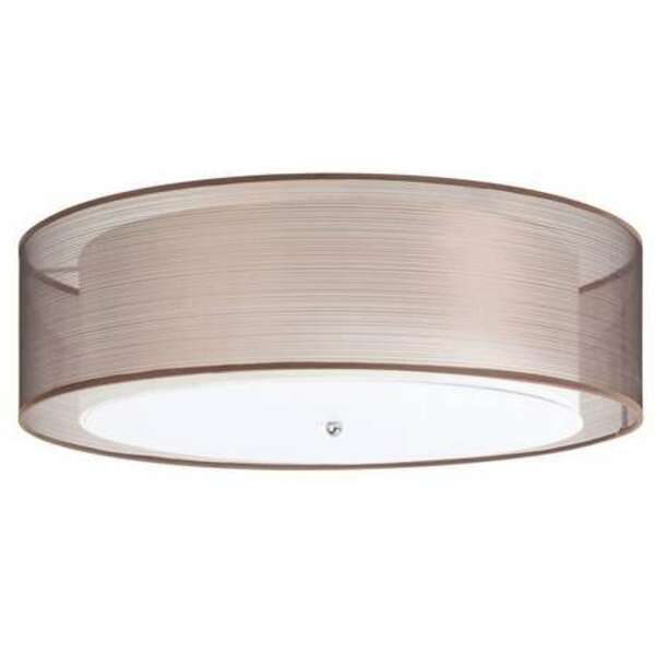 RABALUX Anastasia plafonjera E14 3x25W hrom/braon