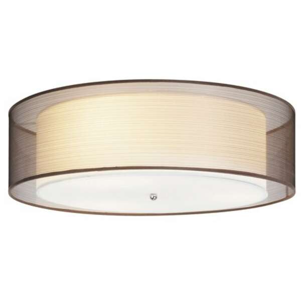 RABALUX Anastasia plafonjera E14 3x25W hrom/braon