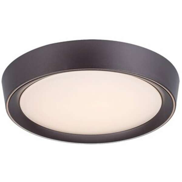 RABALUX Mokka plafonjera, LED 24W, braon,D41cm