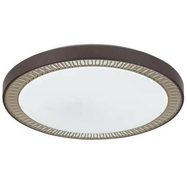 RABALUX Matea plafonjera,LED 40W, braon,D50cm