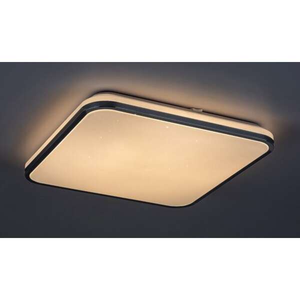 RABALUX Linden, plafonjera kvadrat LED 72W 3000-6500K daljinski 49cm