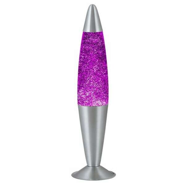 RABALUX Glitter lava lampa E14 25W lila