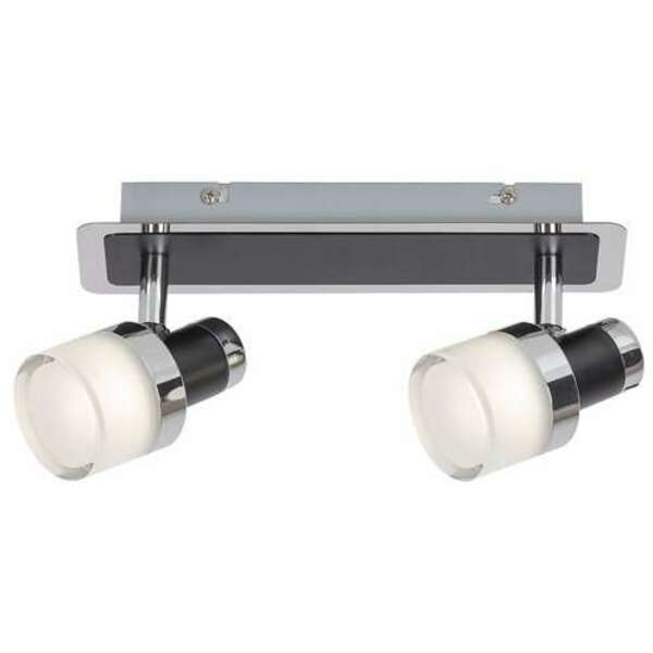 RABALUX Harold,kupatilska,LED10W,IP44,chrom/crna/opal