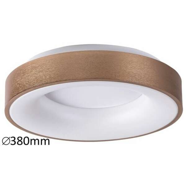 RABALUX Carmella,plafonjera, LED 30W,gold/bela