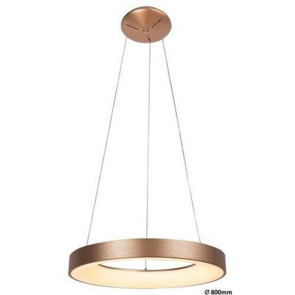 RABALUX Carmella,visilica,LED 80W,gold/bela