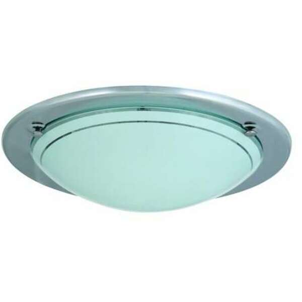 RABALUX Ufo plafonjera D29 E27 60W hrom opal