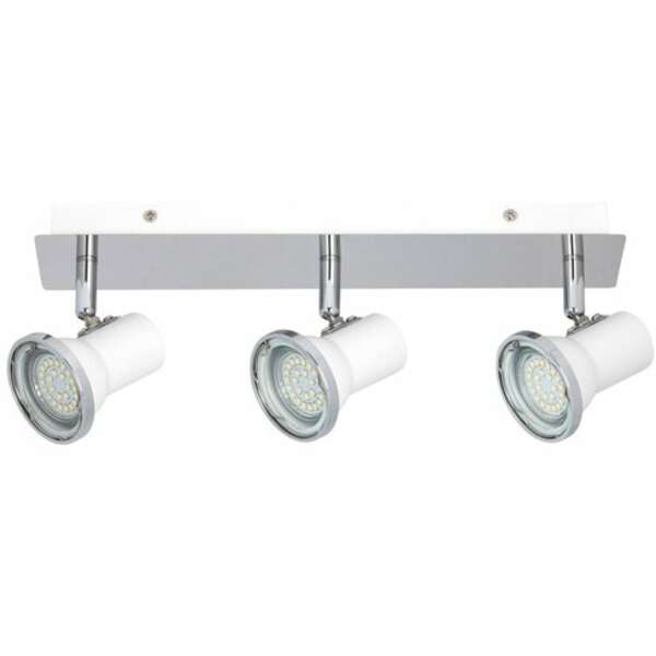 RABALUX Steve spotLEDGU10 3x4,5Ww.bulb,wh/chIP44