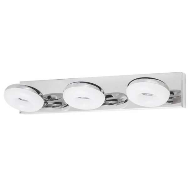 RABALUX Beata zidna lampa LED 3x5W 4000K IP44 hrom