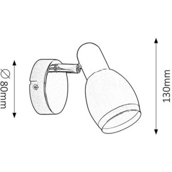 RABALUX Elite spot E14 1x40W hrom