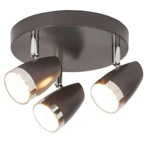 RABALUX Karen spot LED 3x4W antracit/ hrom