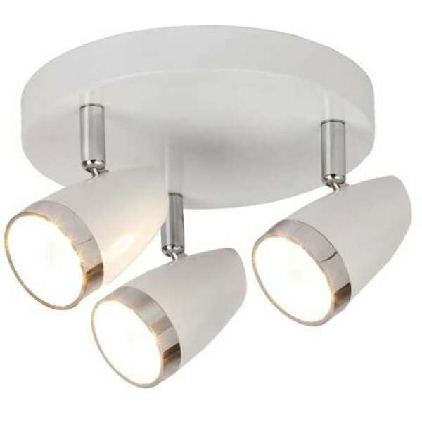 RABALUX Karen spot LED 3x4W belo/hrom