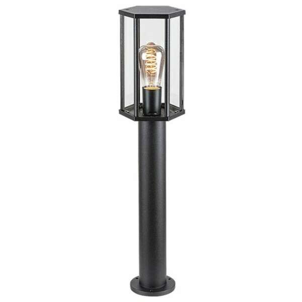 RABALUX Dubrovnik spoljna podna lampa mat crna aluminijum E27 40W