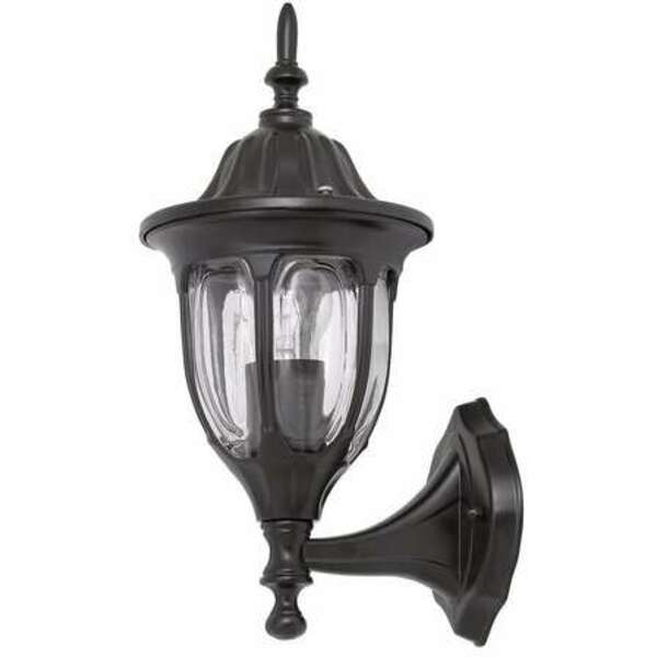 RABALUX Milano spoljna zidna lampa  E27 60W crno IP43