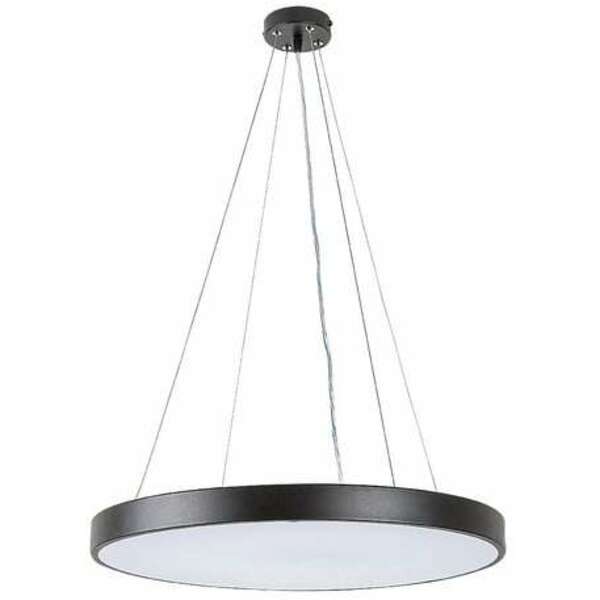 RABALUX Tesia plafonjera crna 60W 3600lm, 3000+6000K, D60cm IP20