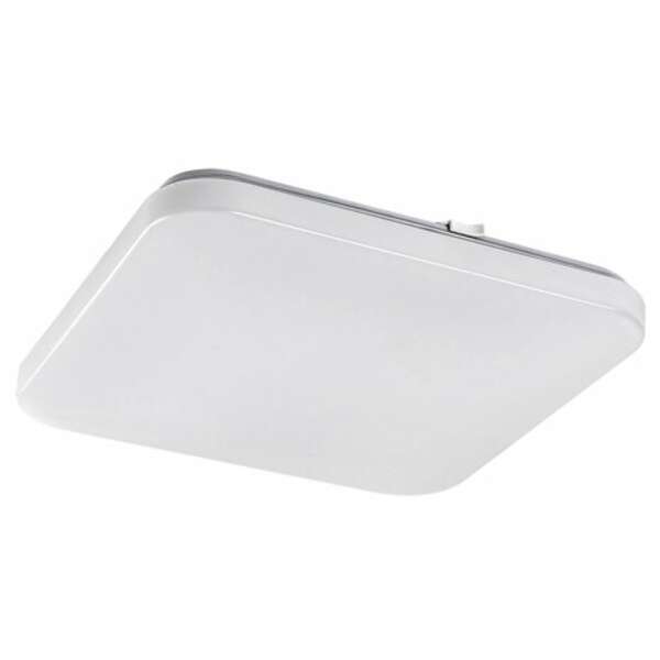 RABALUX Vendel, LED plafonjera cetvrtasta 12W 1000lm-1200lm, 3000K, D28cm IP20  bela