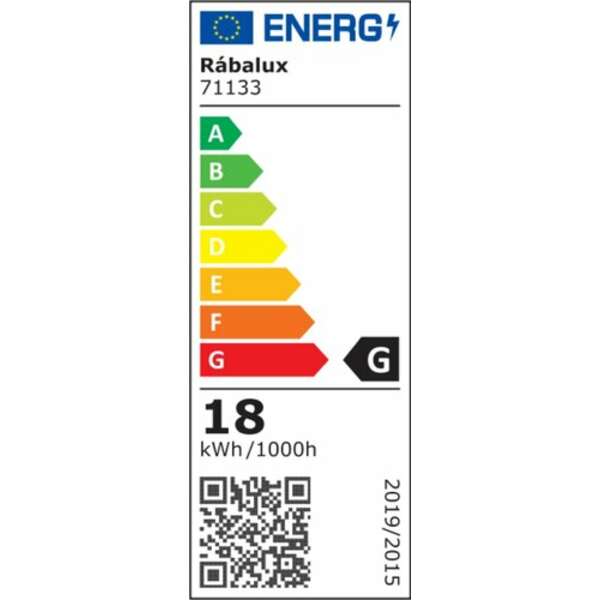 RABALUX Lukas LED plafonjera 18W, 1260lm, 4000K, D35cm senzor pokreta, IP45