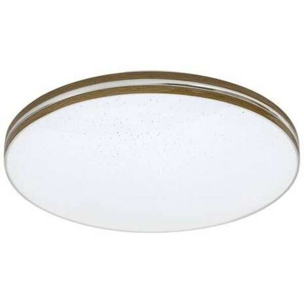 RABALUX Oscar2, LED 18W, 1170lm, 3000K, 33x33cm, zvezdasta, braon prsten