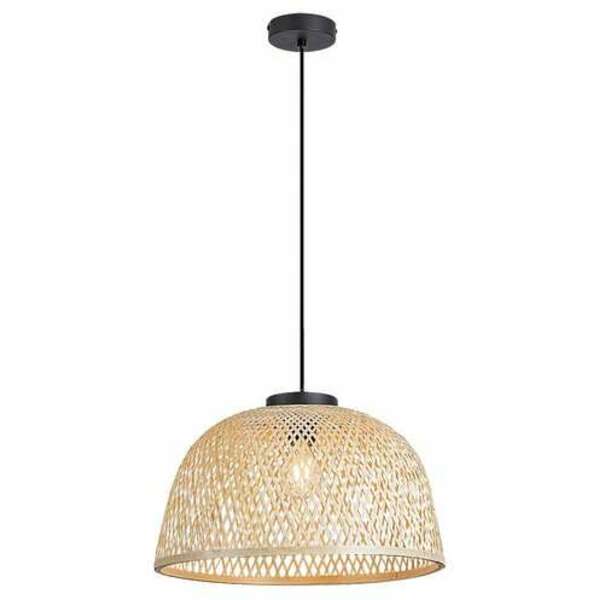 RABALUX Rattan, visilica, crna metalna E27 1x25W, IP20