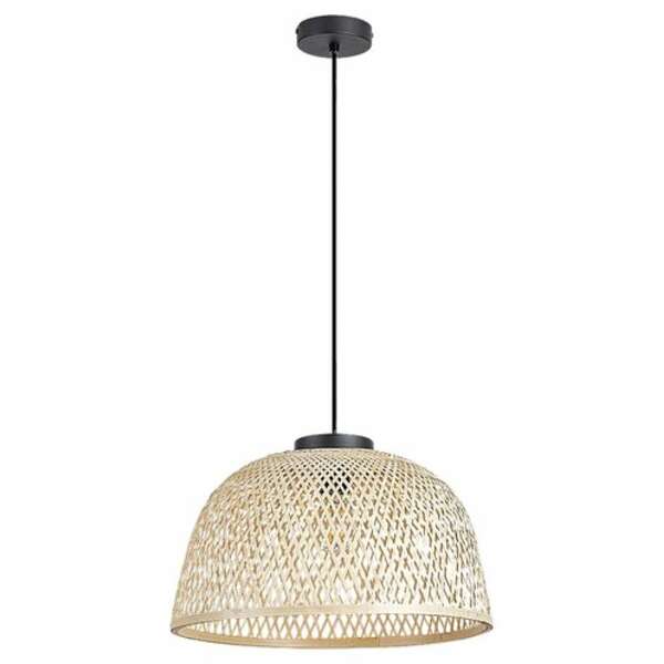 RABALUX Rattan, visilica, crna metalna E27 1x25W, IP20