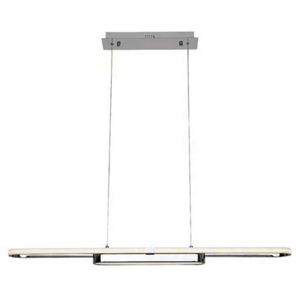 RABALUX Contessa, LED visilica crna metal, 48W, 2900lm, 4000K, 100cm, podesiva visina: 50-120cm