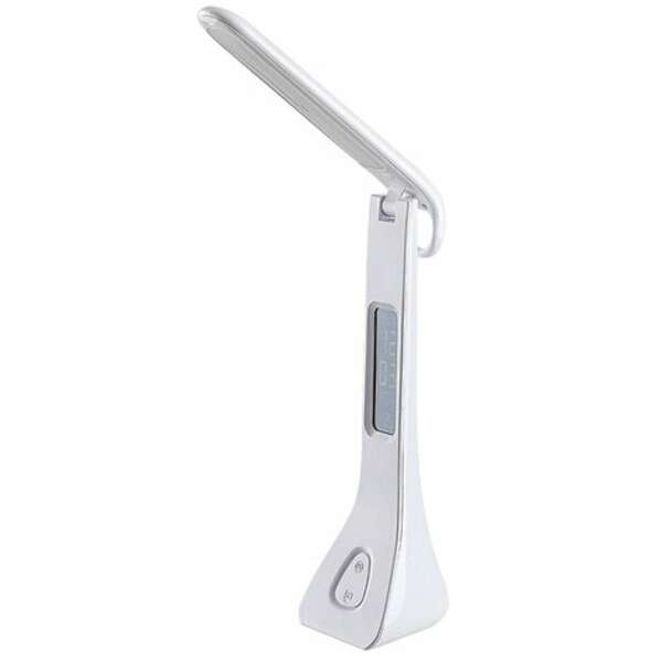 RABALUX Amato, stona LED lampa crna, dimabilna, LCD displey, sat, datum, alarm, temperatura, 7W, 4000K, visina 44cm 2